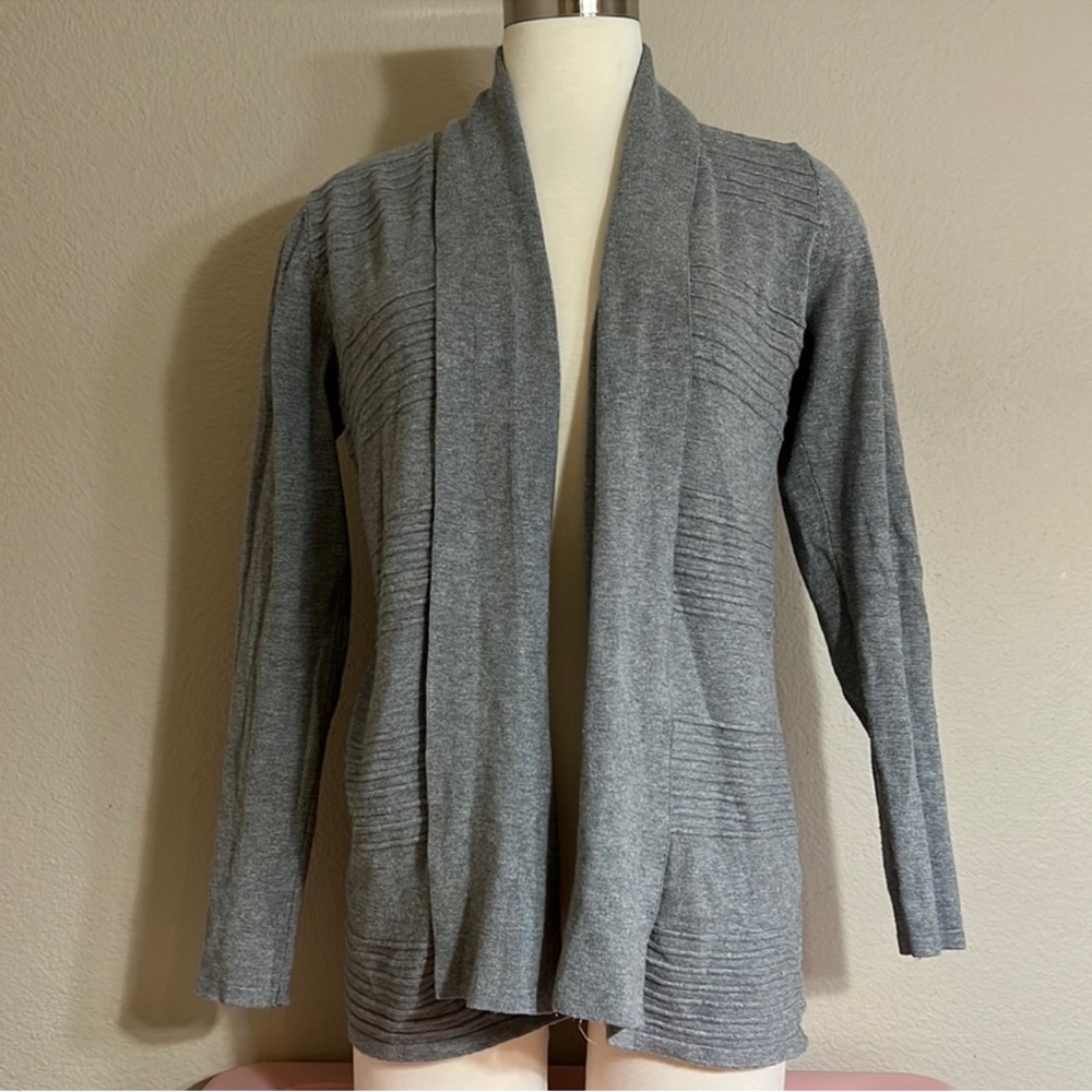 Red cardigan sweater size S